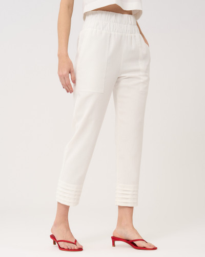 Calça Gomme Blanc