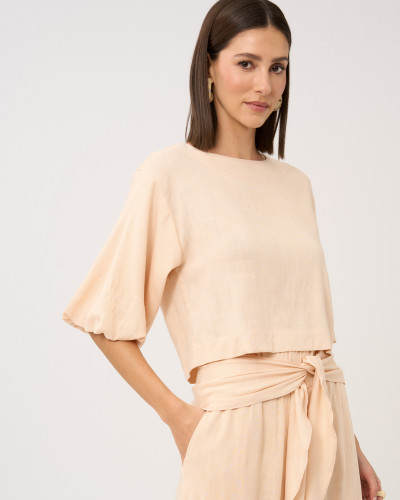 Blusa Biscuit Beige