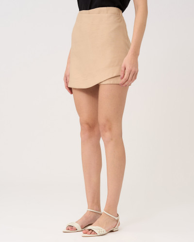 Short Saia Sucette Beige