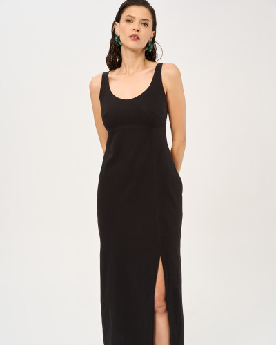 Vestido Picasso Preto